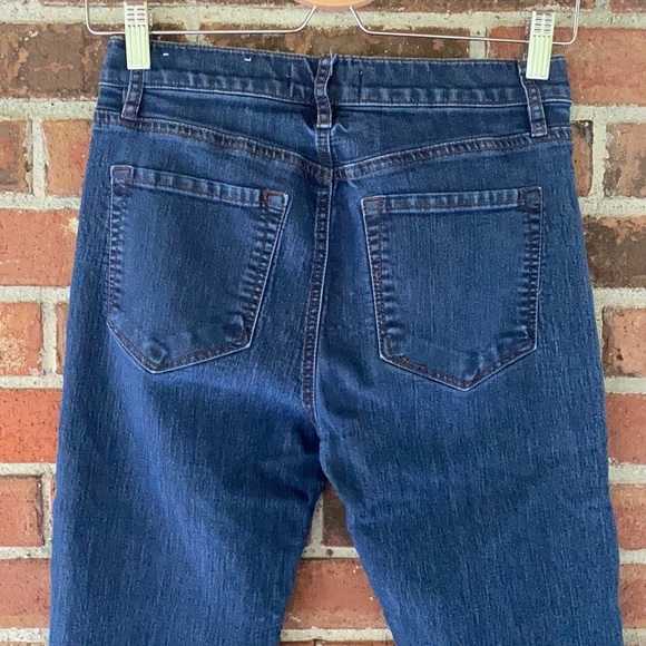Ann Taylor LOFT || Women's Modern High Waist Skinny Ankle Denim Jeans; 26/2 - Picture 9 of 13